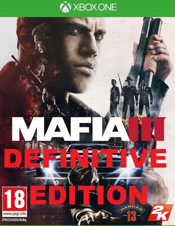 Mafia III PL Definitive Edition Xbox One Series X wersja pudełkowa