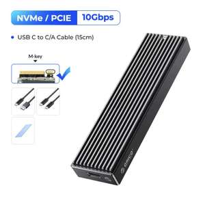 Adapter na dysk ORICO M.2 NVMe PCIe (11.42$)