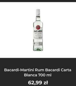 Bacardi - Martini Rum Bacardi Carta Blanca 700 ml