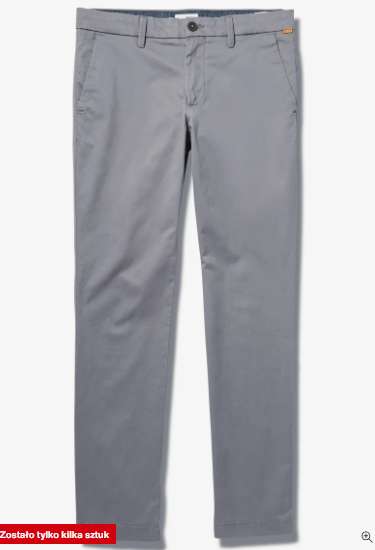 Męskie spodnie bawełniane chinosy Timberland SARGENT LAKE - wybrane rozmiary @Lounge by Zalando