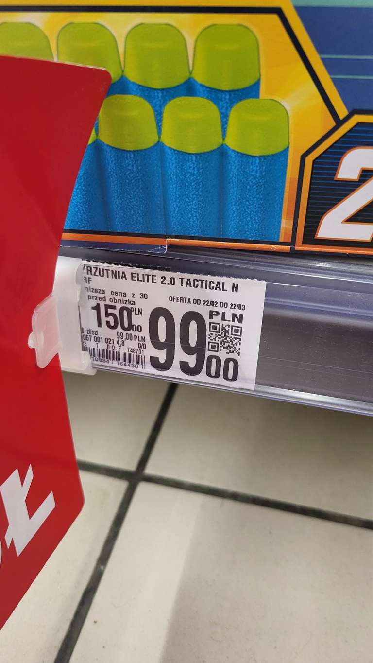 Nerf Elite 2.0 Tactical Pack - Auchan Komorniki
