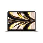 Laptop Apple MacBook Air 2022 z układem M2: 13,6-calowy wyświetlacz Liquid Retina, 8 GB pamięci RAM, 256 GB pamięci SSD [ 1007,19 € ]
