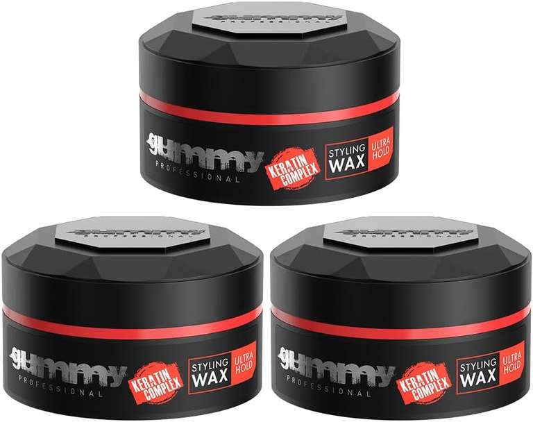 Fonex Gummy Styling Wax Ultra Hold 150 ml (3 sztuki)
