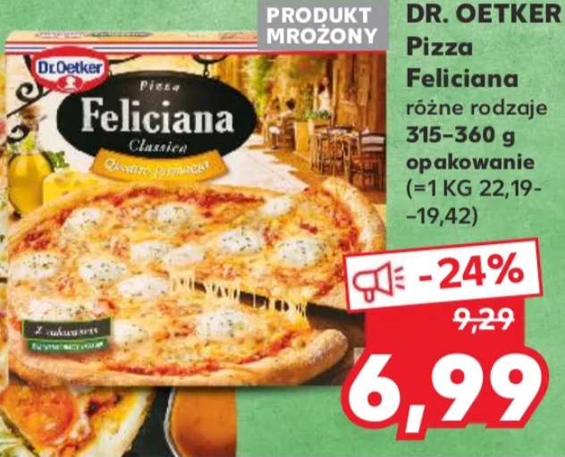 Pizza Feliciana [315-360 g] (różne rodzaje) @Kaufland