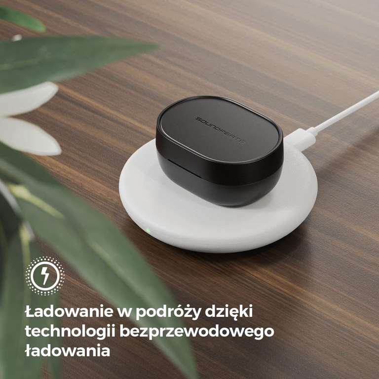 SoundPEATS Q Słuchawki Bezprzewodowe dokanałowe Słuchawek Bluetooth z kuponem 100 PLN taniej