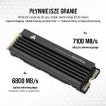 Dysk SSD Corsair MP600 PRO LPX 1TB M.2 NVMe PCIe x4 Gen4 @ Amazon