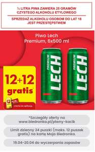 Piwo Lech Premium puszka 1(cena przy zakupie 24szt.)