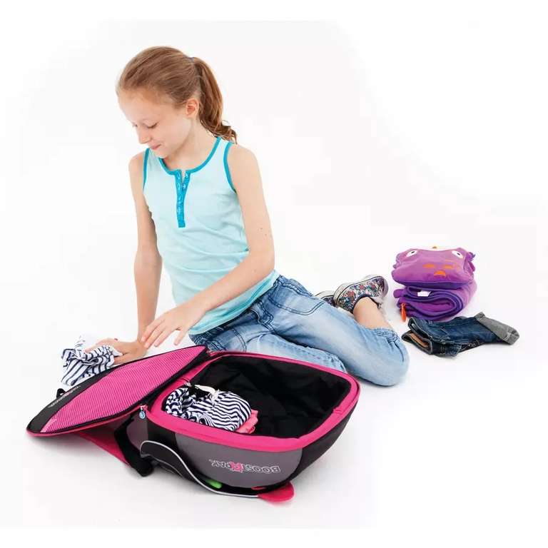 Plecak z podwyższeniem do siedzenia dla dziecka 2w1 Trunki BoostApak za 233zł @ Pink or Blue