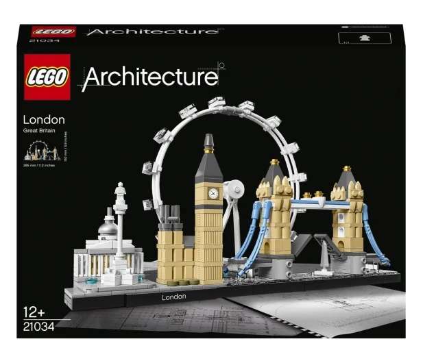 Rabat 10% na wybrane zestawy LEGO w aplikacji al.to (np. LEGO Architecture 21034 Londyn za 111,60 zł)
