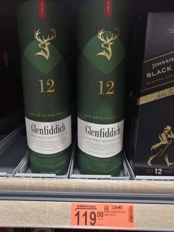Whisky Glenfiddich 12yo Biedronka