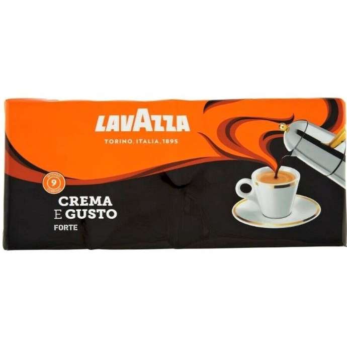 Lavazza Crema e Gusto Forte kawa mielona 4x250g (możliwe 28,30 zł z kupnem 5/30)