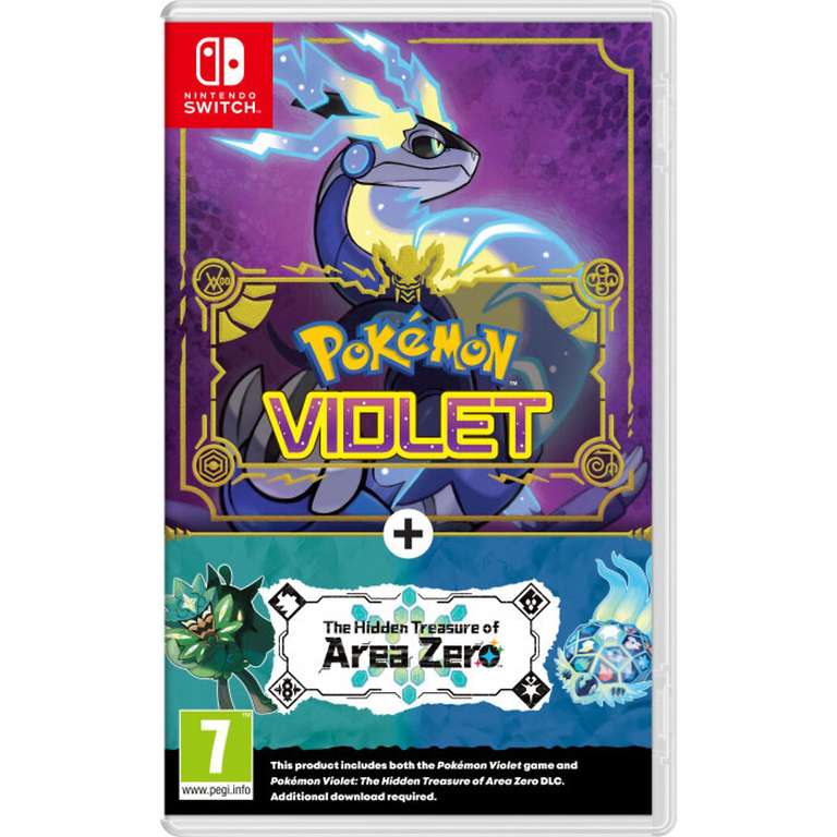 Gra Nintendo Switch Pokémon Violet + Area Zero DLC