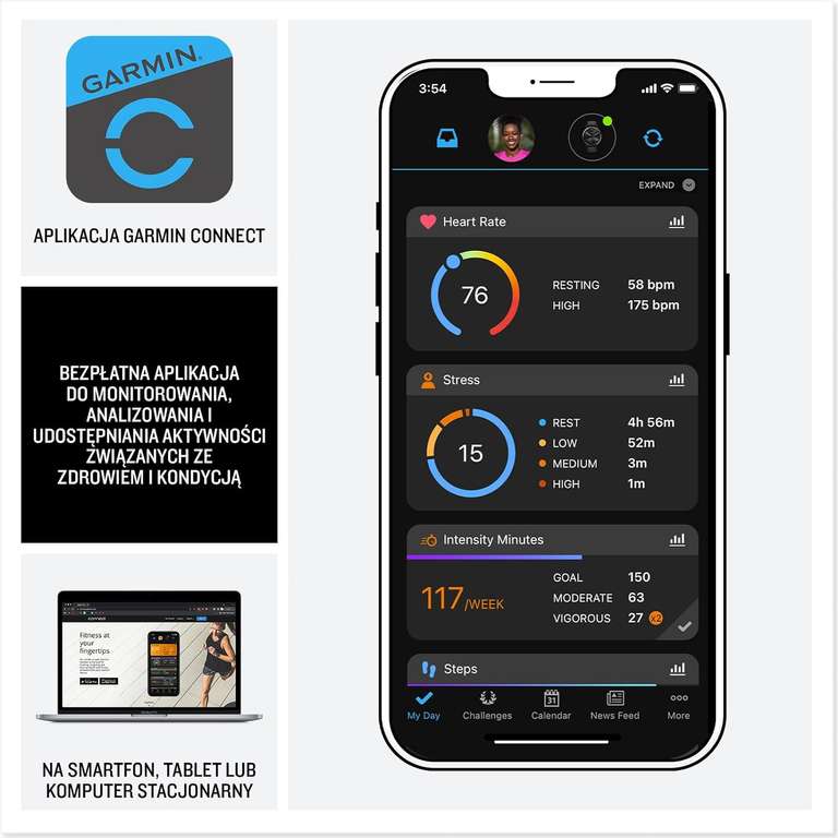 Smartwatch Garmin Vivoactive 5 (różne kolory w tej samej cenie)