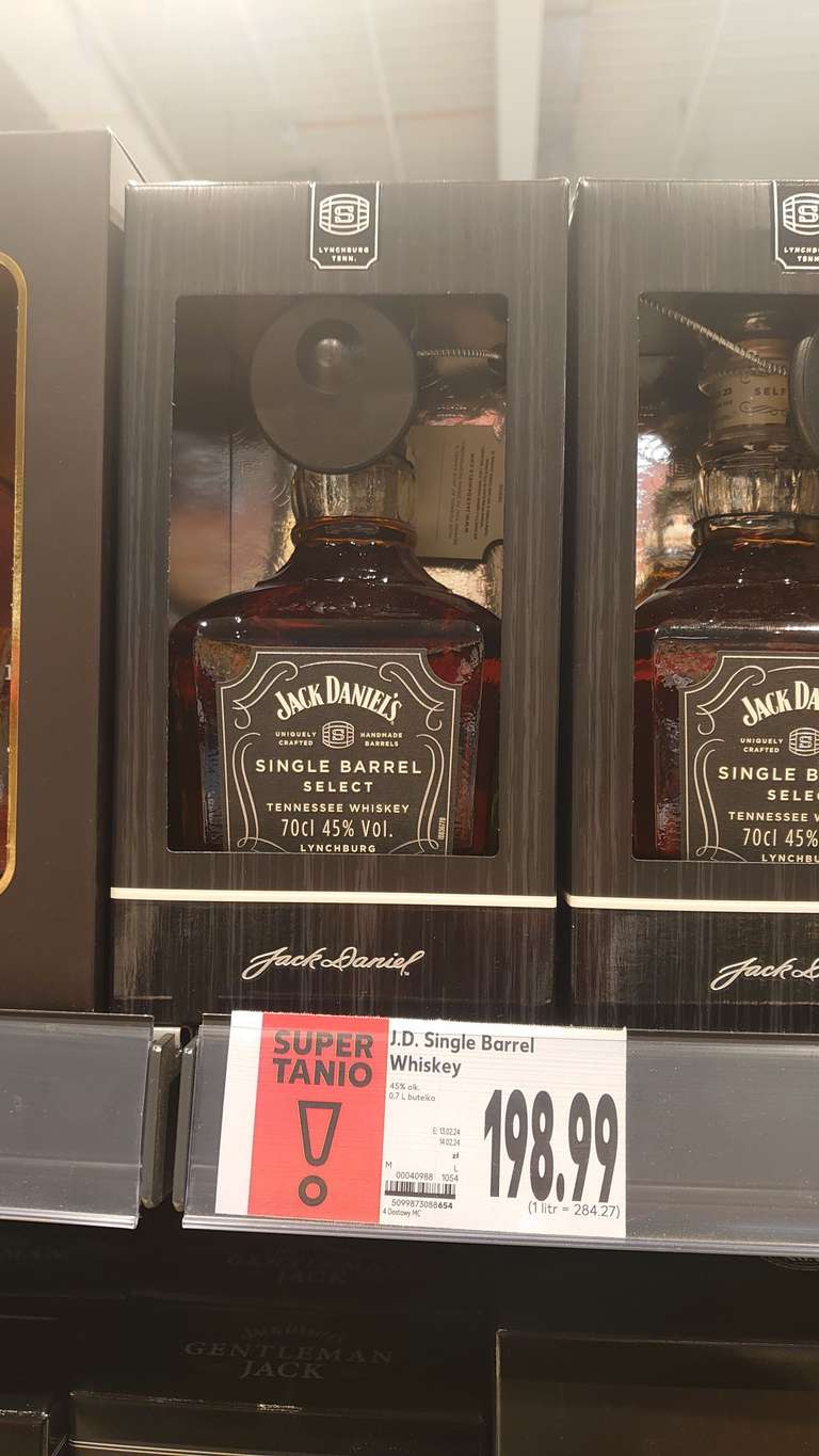 Jack Daniels Single Barrel Select Kaufland