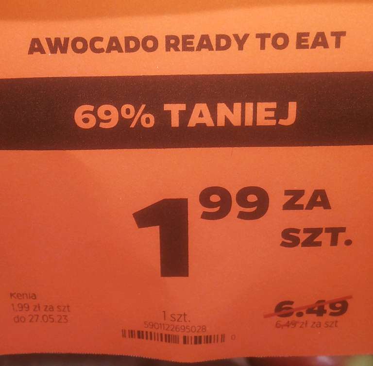 Awokado HASS Ready to Eat @Netto, Sokołów Podlaski
