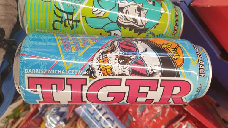 Napój energetyczny Tiger 500ml wybrane smaki. Biedronka