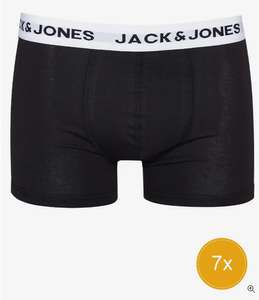 Bokserki Jack & Jones czarne - zestaw 7 sztuk - różne rozmiary ( 11,57zł / sztuka )