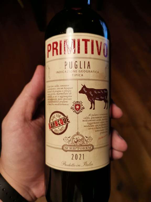 Wino Primitivo Puglia BBQ