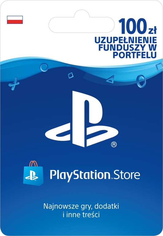 Doładowanie portfela PlayStation Store o wartości 100 PLN @ Kinguin