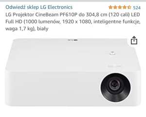 Projektor LG PF610P 604,45 €