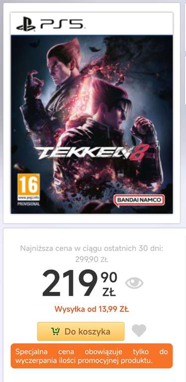 Tekken 8 (PS5) - Ultima.pl