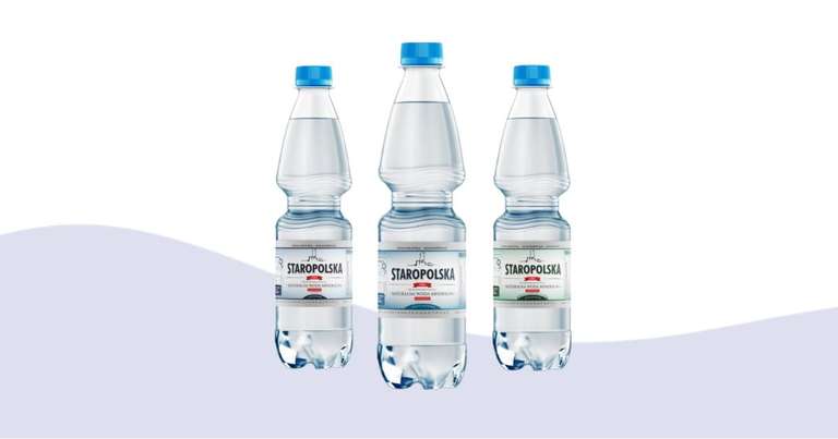darmowe 3 butelki wody Staropolskiej dla firm