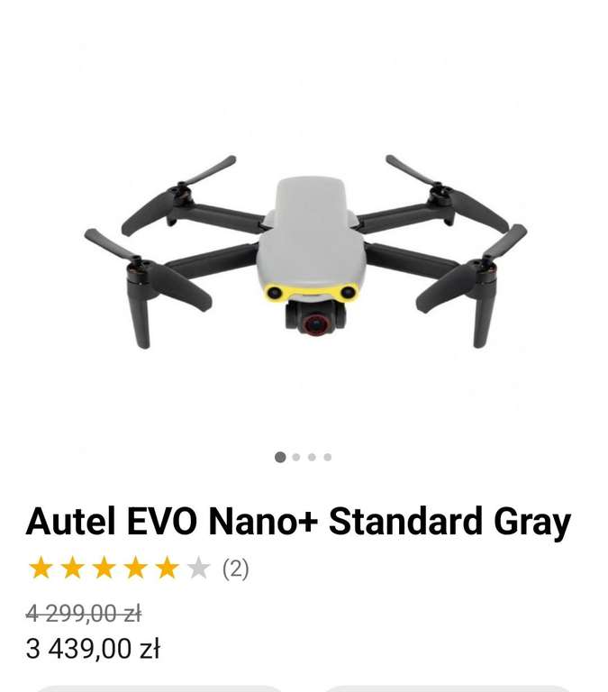 Dron Autel nano plus - szary standard
