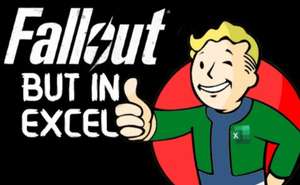 Gra RPG inspirowana Falloutem do zagrania za Darmo w Excelu