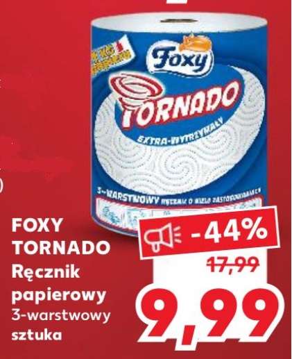 Ręcznik papierowy Foxy Tornado - Kaufland