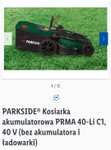 PARKSIDE Kosiarka akumulatorowa PRMA 40-Li C1, 40 V (bez akumulatora i ładowarki)