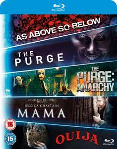 Zestaw filmów na Blu-Ray (Mama/The Purge/The Purge: Anarchy/Ouija/As Above, So Below) @ ZOOM