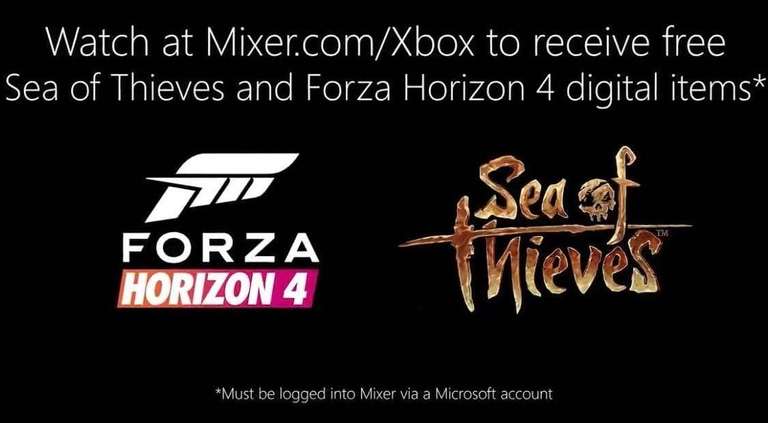 Darmowe dodatki do Forza Horizon 4 i Sea of Thieves za oglądanie X018 na Mixer