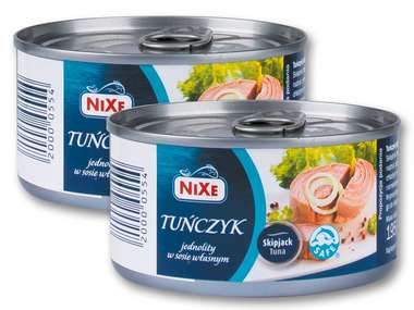 Nixe tuńczyk w puszkach (Lidl)