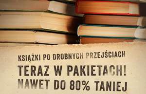 Książki po drobnych przejściach w pakietach do 80% taniej @ Wydawnictwo Literackie