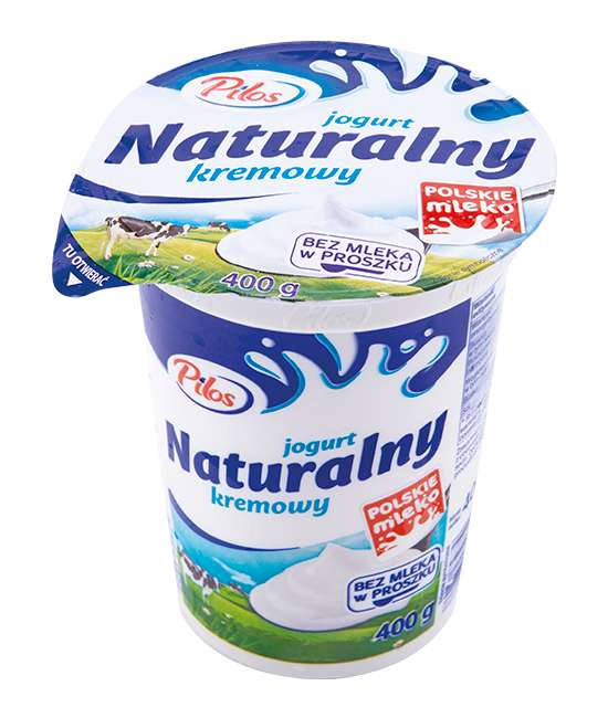 Lidl | Jogurt naturalny kremowy Pilos 400g