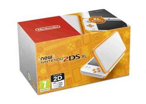 New Nintendo 2ds XL kolor White & Orange (3DS)