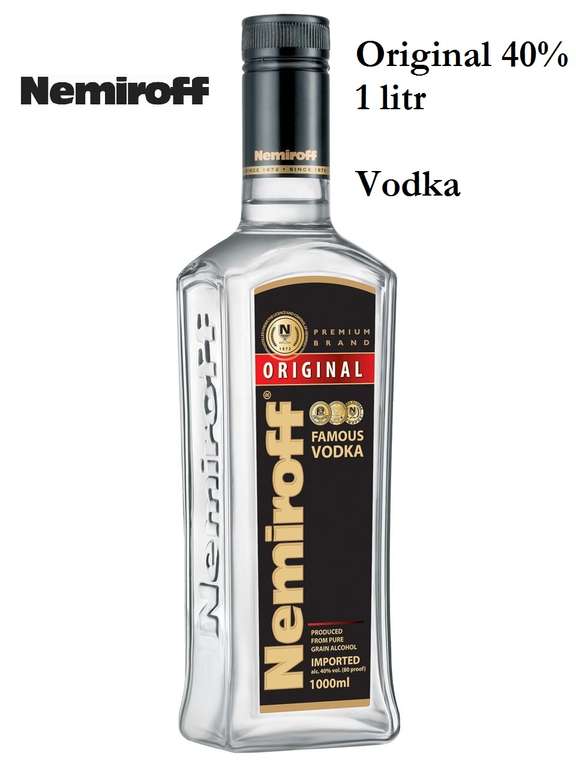 Nemiroff Original Vodka 40% 1L