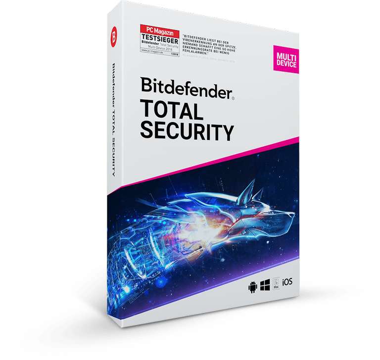 Bitdefender Total Security  2019 Free for 6 months: