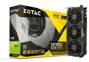 Zotac GeForce GTX1070 AMP EXTREME 8GB 256BIT GDDR5