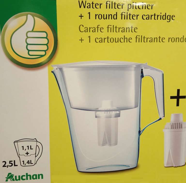 dzbanek filtrujący 2,5l.  by Auchan