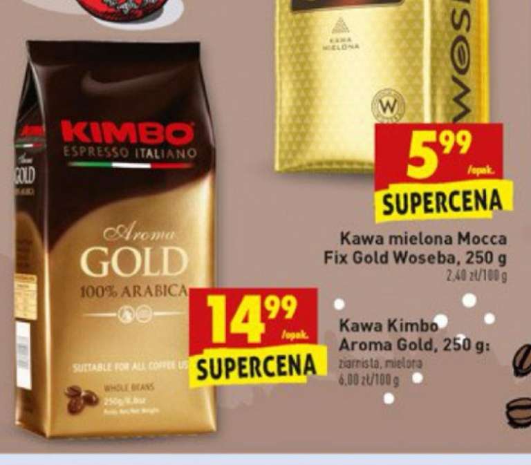 Kimbo Aroma Gold 250g Biedronka