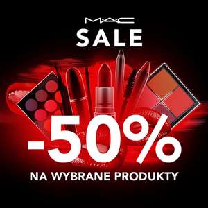 50% zniżki na wybrane produkty @ MAC Cosmetics