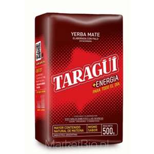 Yerba Mate Taragui Energia 500 G w marketbio.pl