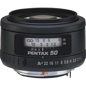 Obiektyw Pentax SMC FA 50 mm f/1,4, 30% rabatu