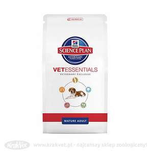 HILL'S Vet Essentials Canine Mature Adult 2kg - 50% taniej