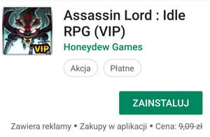 Assasin Lord: Idle RPG za darmo!