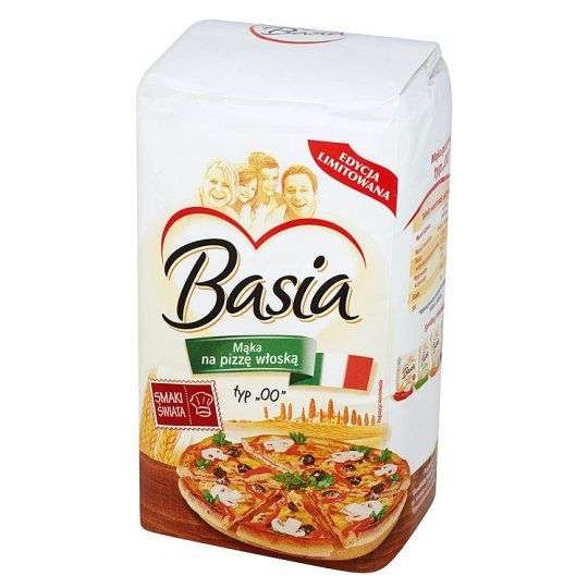 Świetna mąka na pizzę włoską- Basia typ 00, 1 kg, promocja w Carrefour