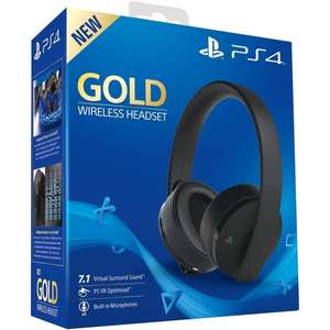 Bezprzewodowy headset Sony Gold (Playstation 4) za ~264zł z wysyłką @ 365Games