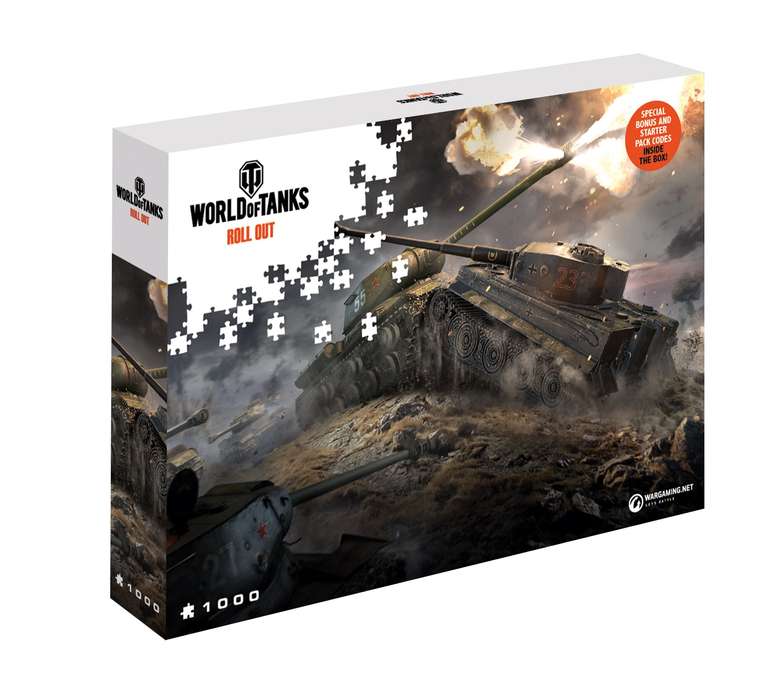 Puzzle World of Tanks/Warships 1000el. różne. Merlin.pl