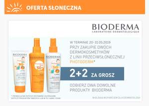 2+2 gratis na kosmetyki Bioderma Photoderm @ Ziko